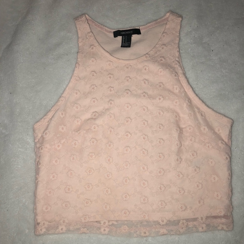 Light pink top